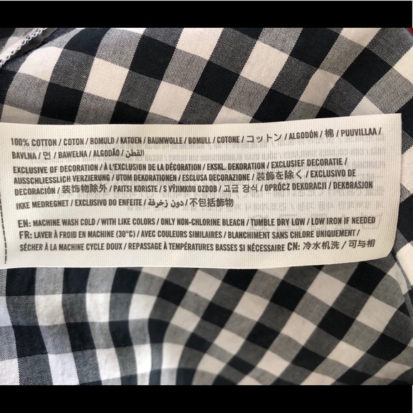 Abercrombie and Fitch Off The Shoulder Poplin Top - Picture 7 of 7